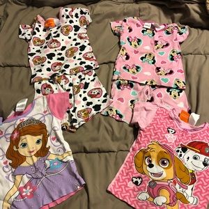 6 piece pajama lot